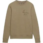 Superdry för män. M2014539A 1954 Company Relaxed-tröja, beige (M), Casual, Bomull