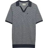 Superdry Johnny Collar Knitted Kortärmad Polotröja