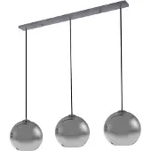 LUCANDE Taklampa , Brillar, dimbara, Grå, Vardagsrum, Glas, Modern
