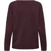 ONLY Tröja 'ONLRica' vinröd