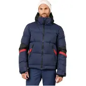 Rossignol - Skidjackor - Daille Down Jacket Dark Navy för Unisex - Storlek XL - Marinblå