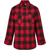 Urban Classics Checked Flanell Skjorta Med Långa ärmar