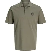 Jack & Jones T-shirt 'JJALLIANCE' gyttjefärgad