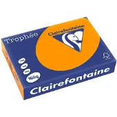 Clairefontaine 160g A4 papper | orange | 1042PC | 250 ark