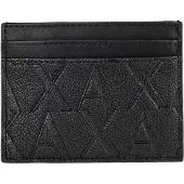 Armani Exchange för män. XM000880AF12133UC001 ASV korthållare med clips svart (OSFA), Casual, Polyester