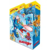 Magic Box S Blaster Jet-figur Med Roterande Laddare Och 6 Projektiler