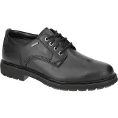 Clarks för män. 26173437 BatcombeTieGTX lädersko svart (41.5), Hud, Karta, Nyckelband, Casual