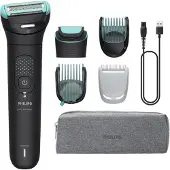 Philips 7000 series Body Groomer BG7470/15 2D-flexhuvud och dubbelt trim- och raksystem
