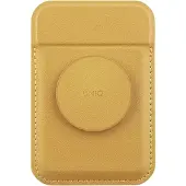 Uniq Magnetisk plånbok UNIQ Flixa MagSafe med stativ Gul