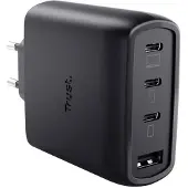 Trust Maxo USB-laddare 65 W QC 4+ Svart Inomhus GaN