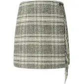 Pepe Jeans för kvinnor. PL9011872 Kjol Talani grå (XS), Casual, Polyester