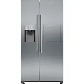 Siemens iQ500 KA93GAIEP - Kylskåp/frys - sida vid sida med vattenbehållare, isbehållare - bredd: 90.8 cm - djup: 76.2 cm - höjd: 178.7 cm - 560 lit...