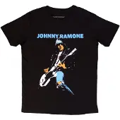 Ginza.se Johnny Ramone: Unisex T-Shirt/Ripped Denim (Black) (Small)
