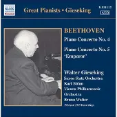 Ginza.se Beethoven: Pianokonsert Nr 4 & 5 (Giesking)