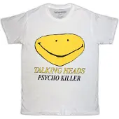 Ginza.se Talking Heads: Unisex T-Shirt/Psycho Killer (White) (Small)