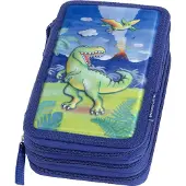 Faber-Castell - Triple Decker pencil case - Dinosaur (573044 )