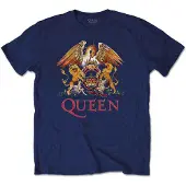 Ginza.se Queen: Kids T-Shirt/Classic Crest (Navy Blue) (11-12 Years)