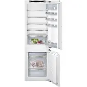 Siemens iQ500 KI86SADE0 - Kylskåp/frys - bottenfrysskåp - inbyggd - fördjupning - bredd: 56 cm - djup: 55 cm - höjd: 177.5 cm - 266 liter - Klass E