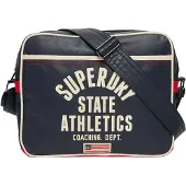 Superdry för kvinnor. W9110431A Bolso Retro Alumni marinblå (OSFA), Casual, Polyester, Marino