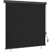 vidaXL Rullgardin utomhus 160x250 cm antracit