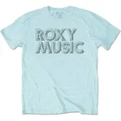 Ginza.se Roxy Music: Unisex T-Shirt/Disco Logo (Sky Blue) (XX-Large)