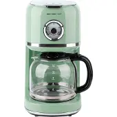 Emerio kaffebryggare 900W med glaskanna, 1,5 liter – Grön