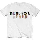Ginza.se Genesis: Unisex T-Shirt/Characters Logo (White) (Small)