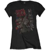 Ginza.se Billy Idol: Ladies T-Shirt/Dancing with Myself (Black) (Small)
