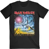 Ginza.se Iron Maiden: Unisex T-Shirt/The Flight of Icarus (Black) (Back Print) (X-Large)