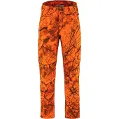 Fjällräven Men's Brenner Pro Winter Trousers Orange Multi Camo