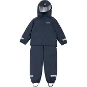 Viking Regnkläder m. Hängslen - Indie - Marinblå - - 4 år (104) - Regnkläder