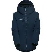 Mammut Women's Stoney Hardshell Thermo Hooded Jacket Marine