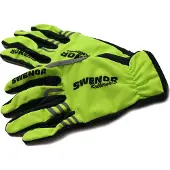 Swenor Unisex Rollerski Gloves Narrow Yellow/Black