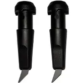 Swenor Widia Pole Tip Rollerskis Black