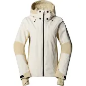 The North Face - Skidjackor dam - W Lenado Jacket White Dune Gravel för Unisex - Storlek L - Beige