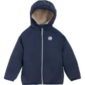 Viking Fleecejacka - Vändbar - Play - Marinblå/Beige - - 3 år (98) - Fleecejacka