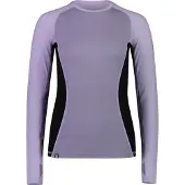 Mons Royale Women's Olympus Long Sleeve Thistle Cloud