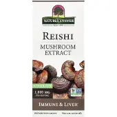 Natures Answer , Reishi Svampextrakt, Alkoholfri, 1 fl oz (30 ml)