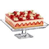 Pasabahce lunchbox Madlen i glas, transparent, 23,7 x 8 x 23,7 cm