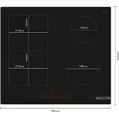 Bosch Pvs61rhb1e Induktionshäll 60 Cm 4 Brännare