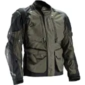 Leatt ADV Multitour 5.5 Textiljacka Oliv/Svart 2XL Herrar grøn