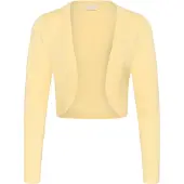 Kaffe Bolero 'Astrid' ljusgul