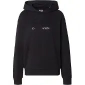 Emporio Armani Train Logo Series Fancy Strass Huvtröja