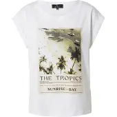 Monari T-shirt kräm / sand / grön / ljusgrön