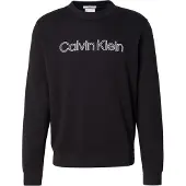 Calvin Klein Embroidered Cotton Terry Sweatshirt
