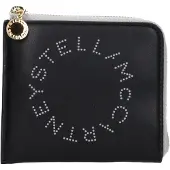 Stella McCartney Svart Läderplånbok