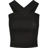 Urban Classics Basic Crop ärmlös T-shirt