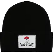 Name it Mössa - Stickad - NkmOris Pokémon - Svart - - 51-52 cm - Mössa