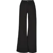 Urban Classics Wide Leg Höga Chino-byxor