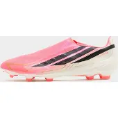 Adidas F50 Hyperfast League Laceless Fg Road To Glory - Solar Turbo/svart/guld - Gräs (Fg), storlek 46
